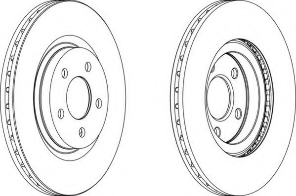 NECTO WN1172 Brake Disc